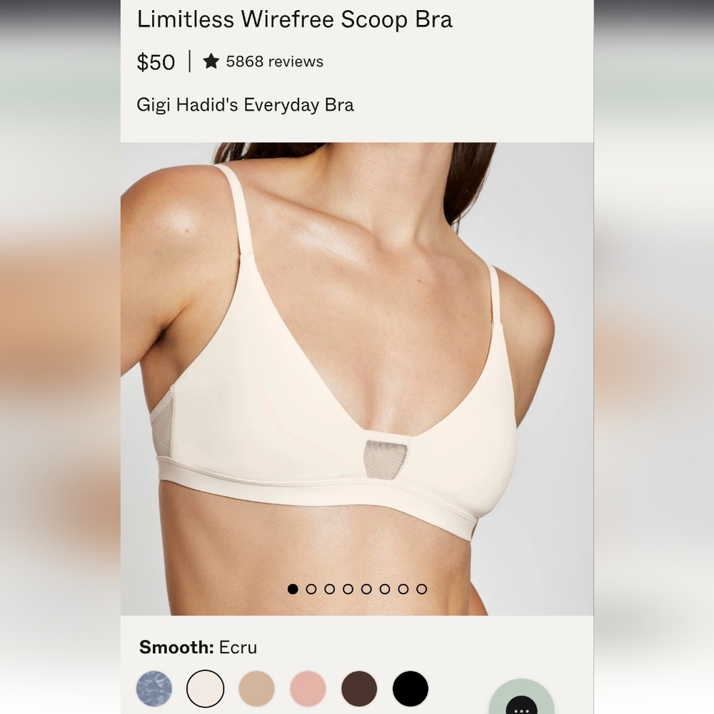 Pepper Limitless Wirefree Scoop Bra
